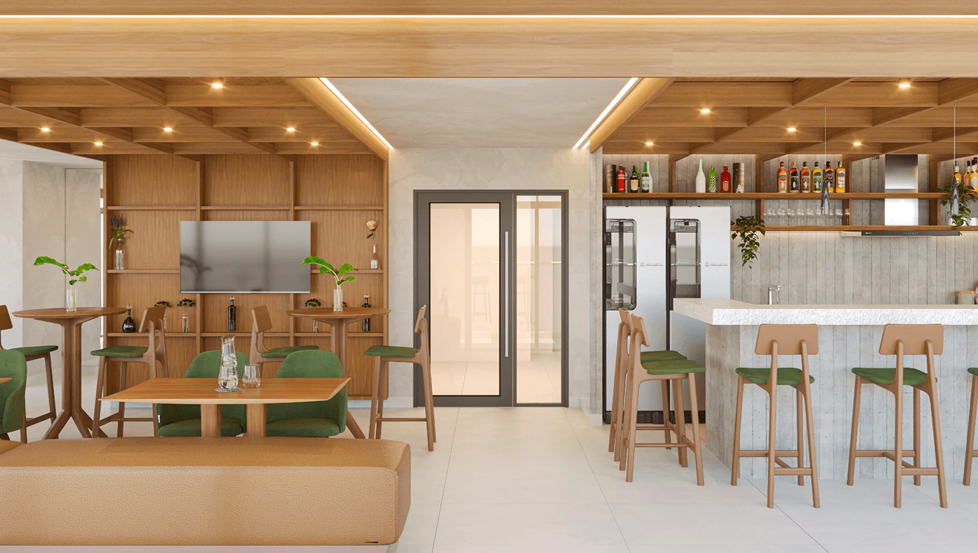 Rooftop Aurora