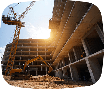 Evolução das obras