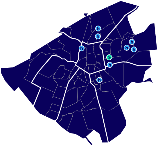 Mapa Campo Grande - MS
